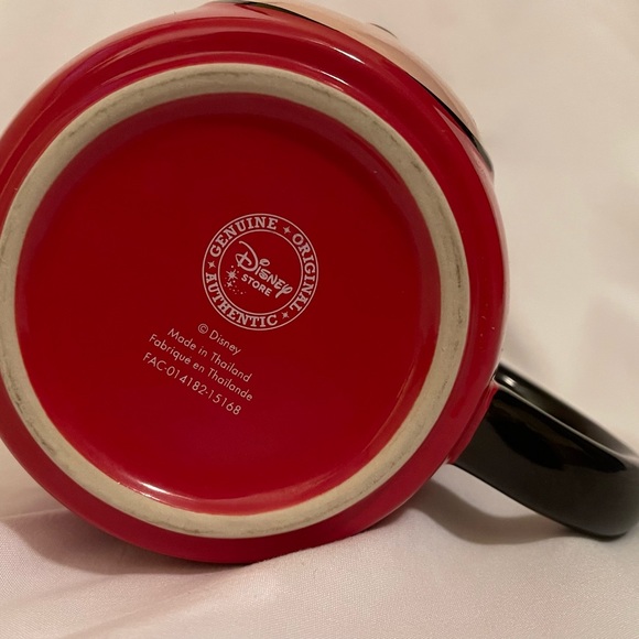 Disney Mickey Mouse Mug Tsum Tsum Coffee/Tea Mug - Red Black - Picture 3 of 3